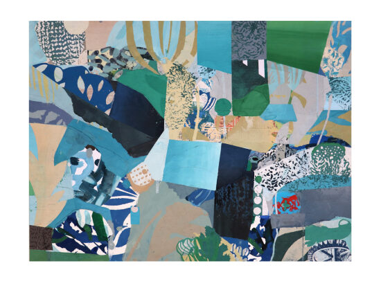 Technique mixte sur papier, 48x65 cm, 2019