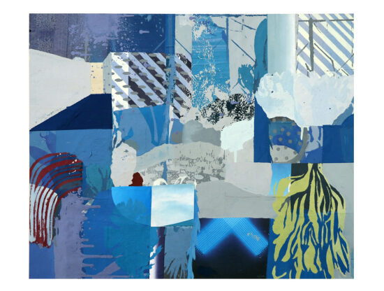 Technique mixte sur papier, 53x66 cm, 2020