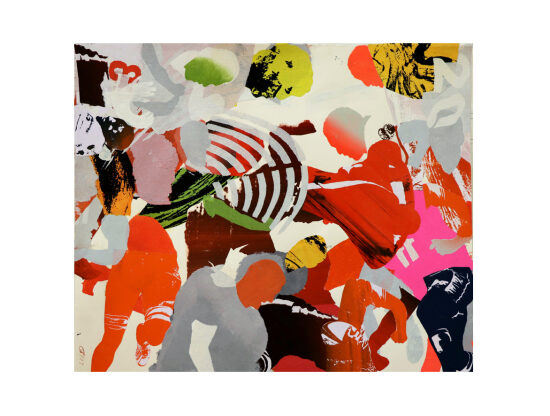 Technique mixte sur papier,
