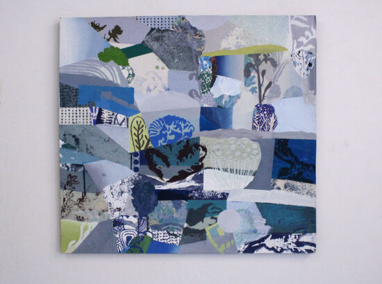 Technique mixte sur carton, 52x65 cm, 2023